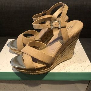 Charles by Charles David Wedge Espadrilles Sandals